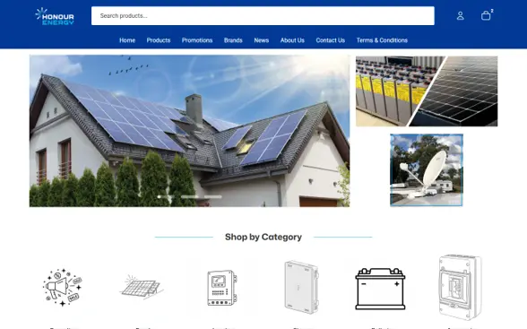 Honour Energy Homepage